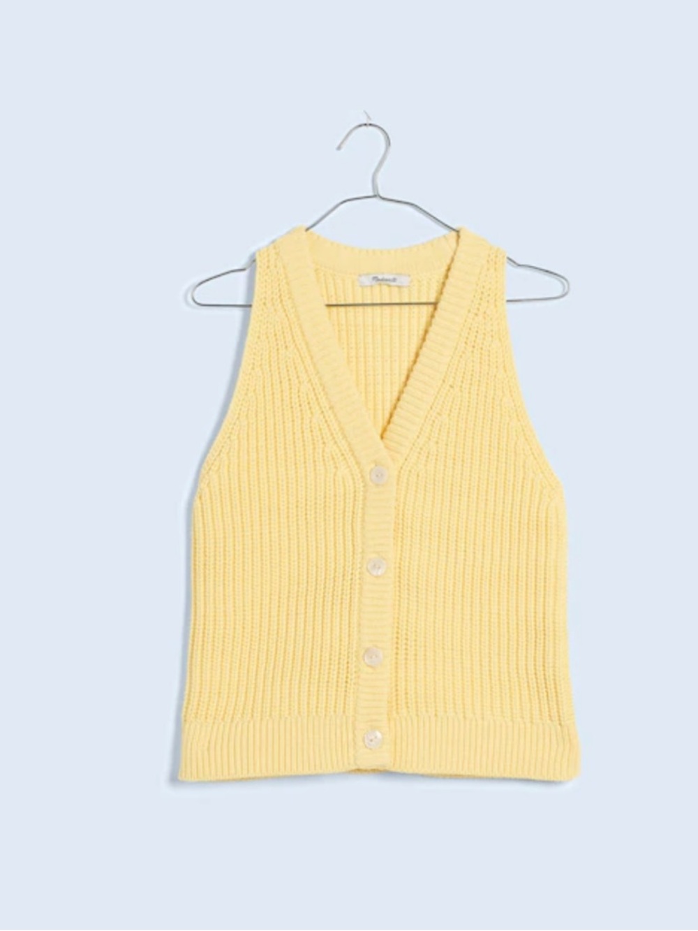 Madewell Cutaway Sweater Vest